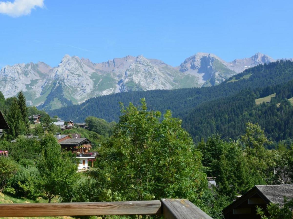 Appt 3 Pieces 6 Pers Avec Cheminee Et Navette Proche Le Grand-Bornand - Fr-1-241-47 Apartment Bagian luar foto