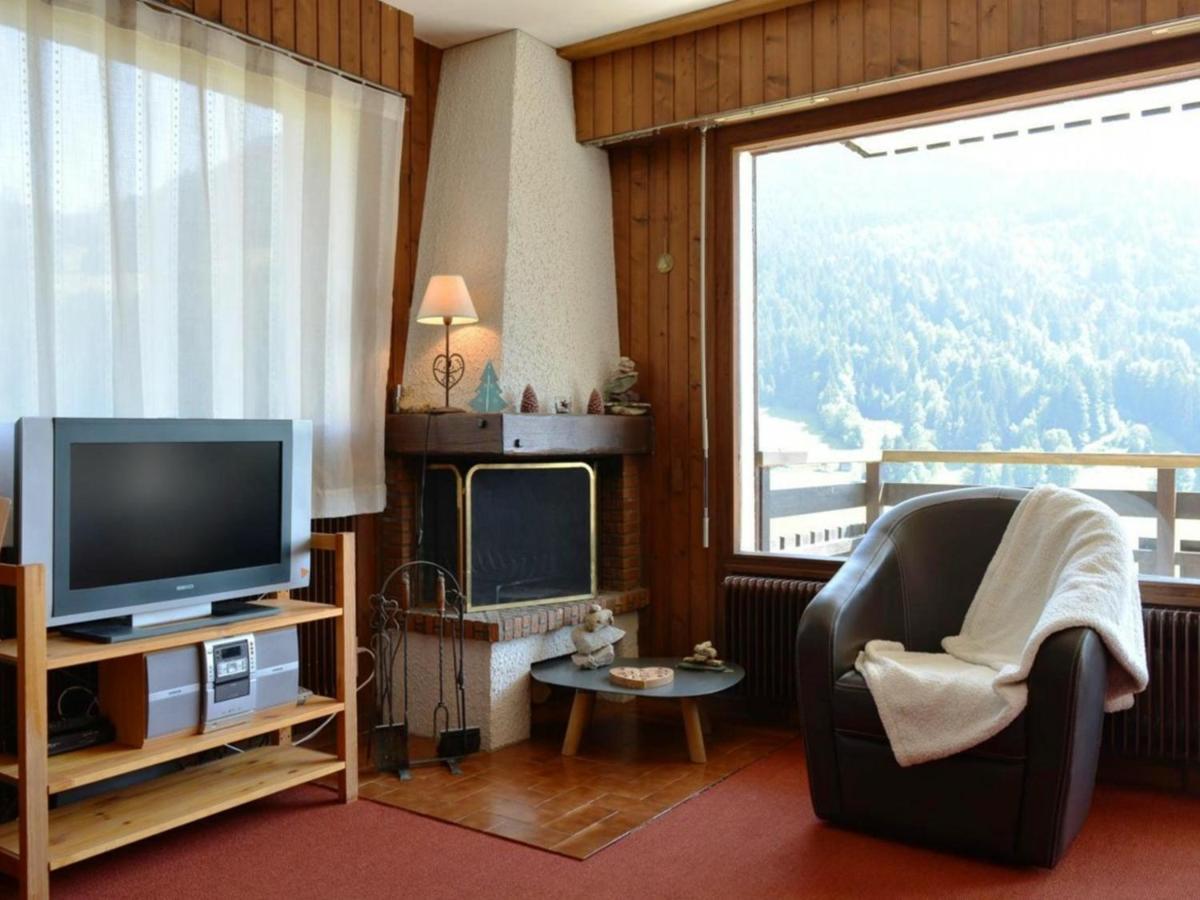 Appt 3 Pieces 6 Pers Avec Cheminee Et Navette Proche Le Grand-Bornand - Fr-1-241-47 Apartment Bagian luar foto