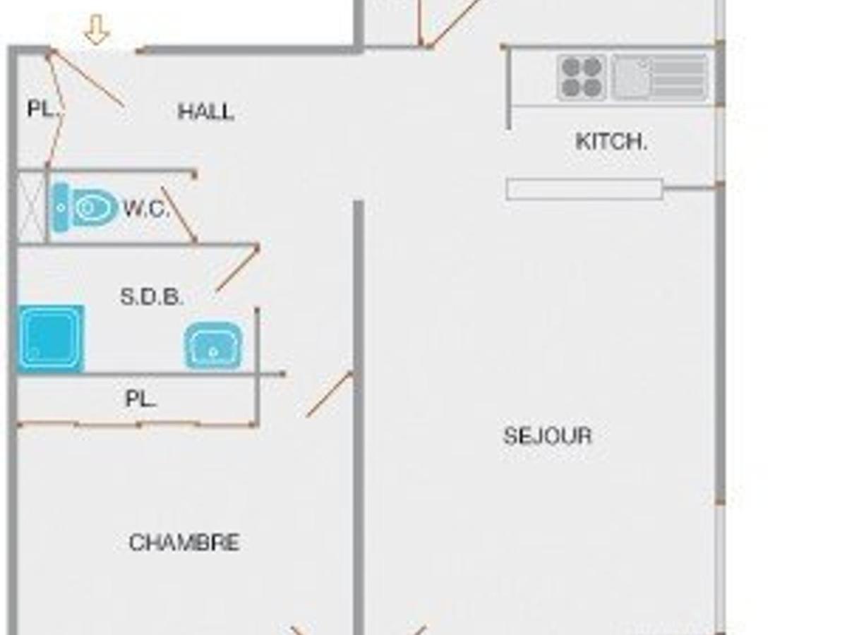 Appt 3 Pieces 6 Pers Avec Cheminee Et Navette Proche Le Grand-Bornand - Fr-1-241-47 Apartment Bagian luar foto