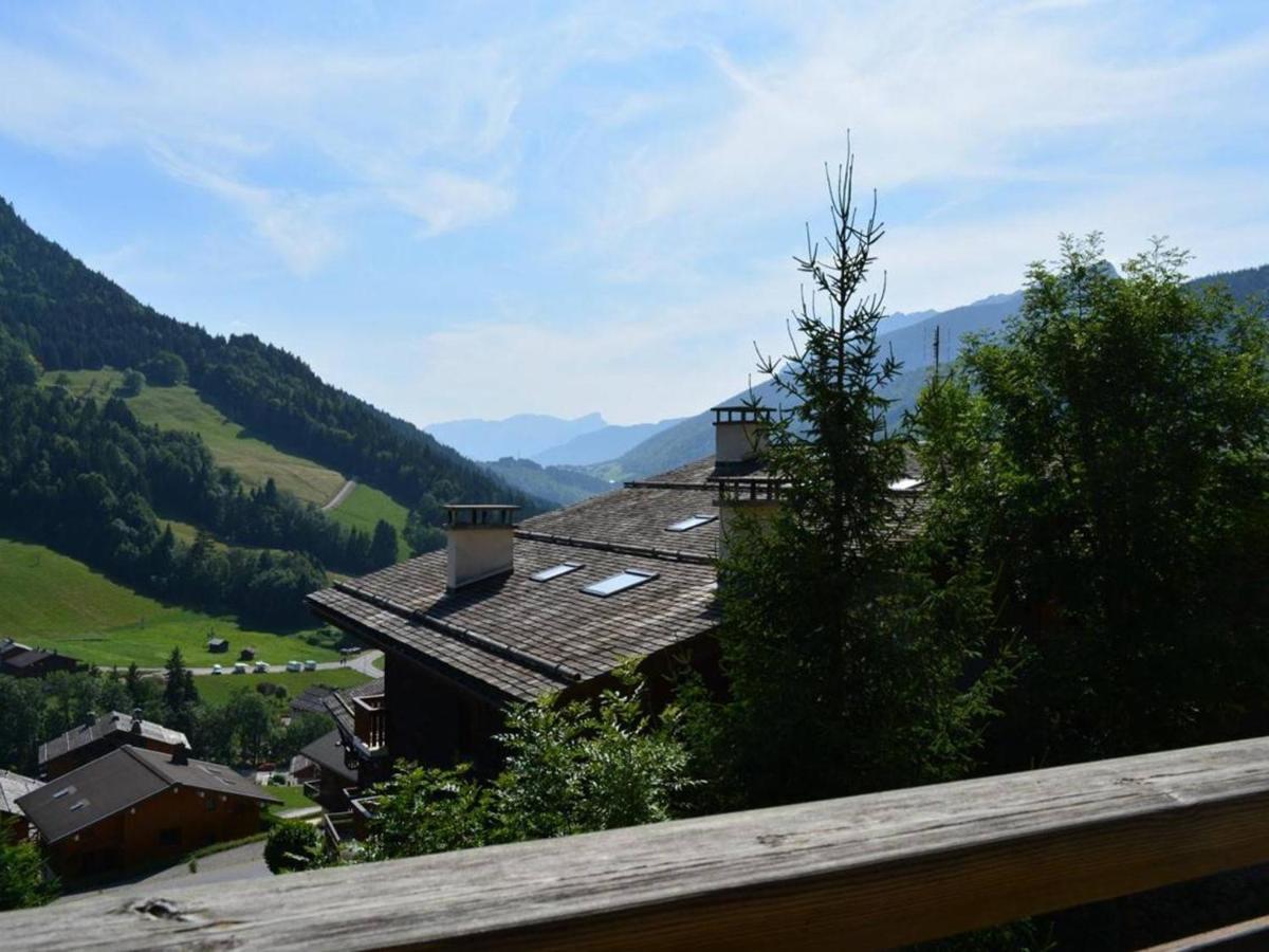 Appt 3 Pieces 6 Pers Avec Cheminee Et Navette Proche Le Grand-Bornand - Fr-1-241-47 Apartment Bagian luar foto